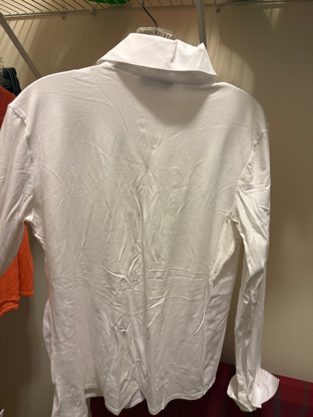 Anatomie Women’s White Long-Sleeve Dress Shirt - Picture 4 of 5